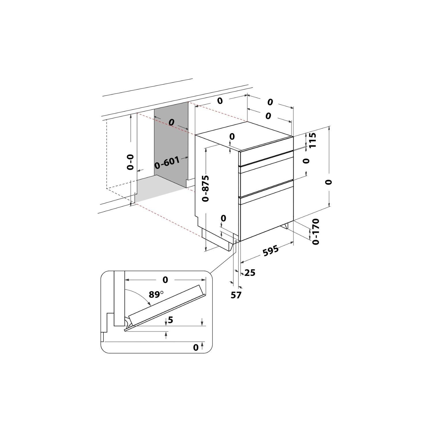 Hotpoint Built-In Electric Double Oven - Black - Image 7