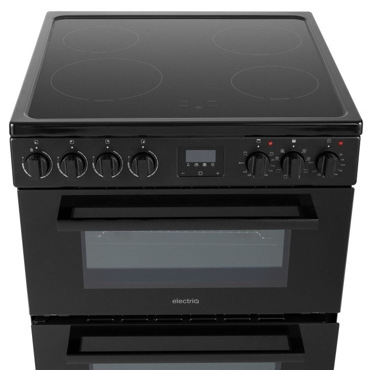 electriQ 60cm Electric Induction Cooker - Black - Image 2
