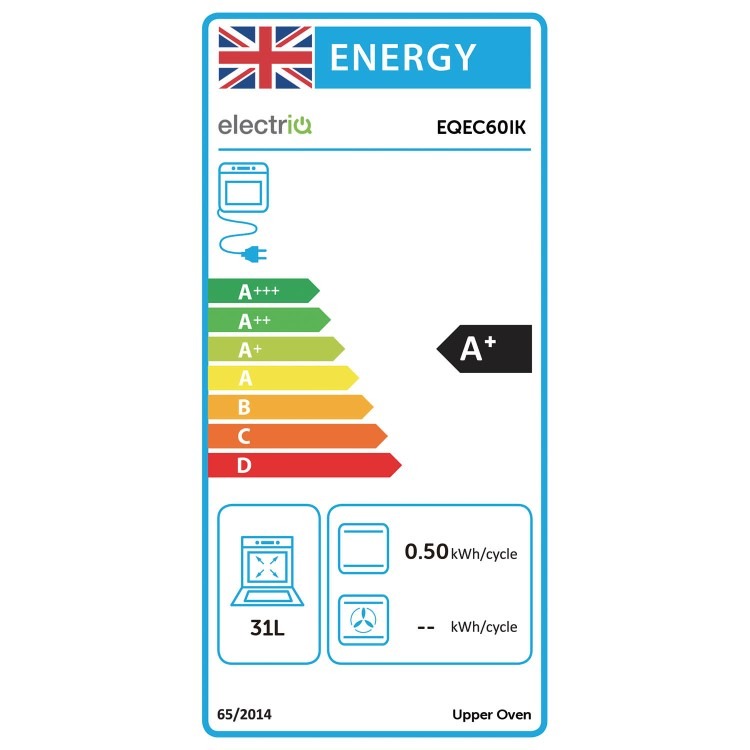 electriQ 60cm Electric Induction Cooker - Black - Image 6