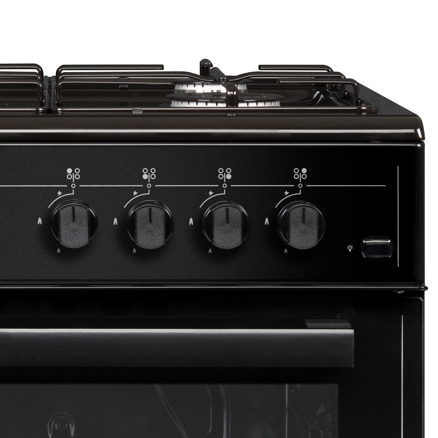 electriQ 60cm Gas Cooker - Black - Image 5