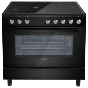 Refurbished electriQ EQRANGE90SINDK 90cm Single Cavity Induction Range Cooker Black
