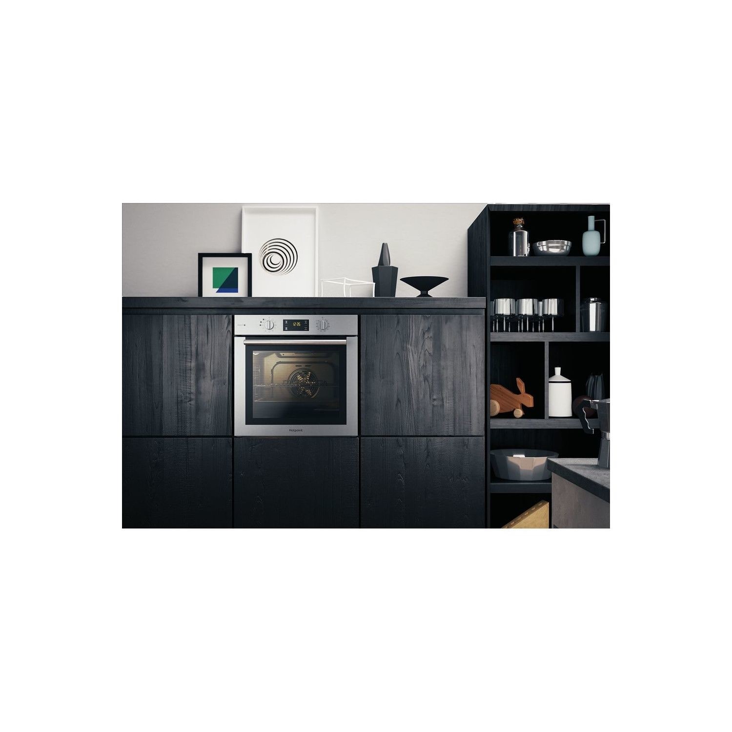 Hotpoint Gentle Steam Electric Single Oven - Stainless Steel - Image 3