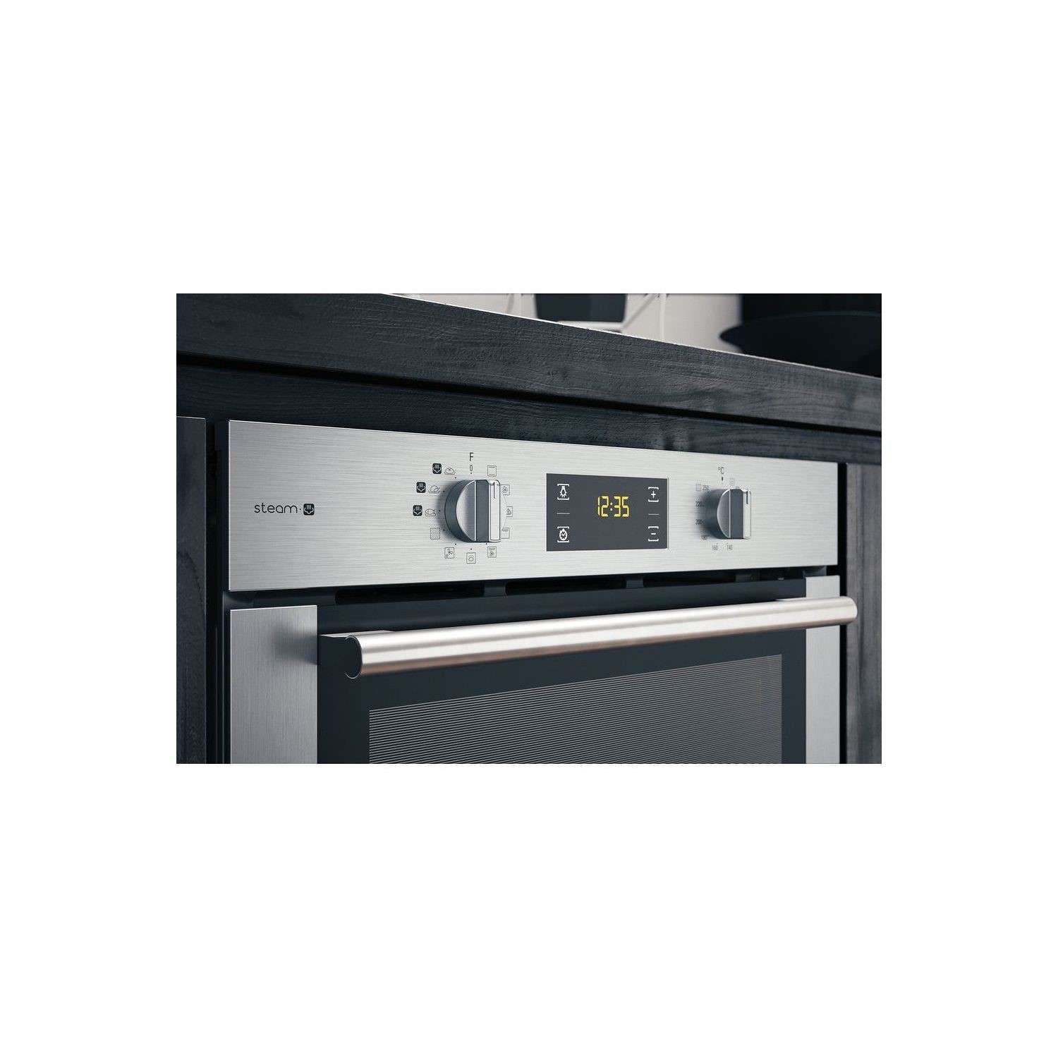 Hotpoint Gentle Steam Electric Single Oven - Stainless Steel - Image 6