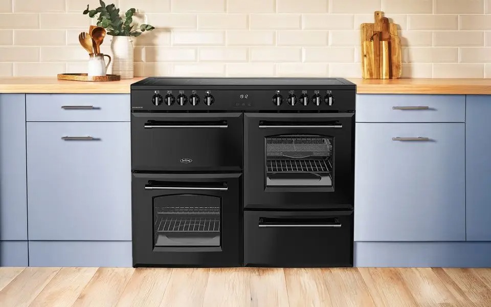 Belling Farmhouse 110cm Electric Induction Range Cooker - Grey - Image 10