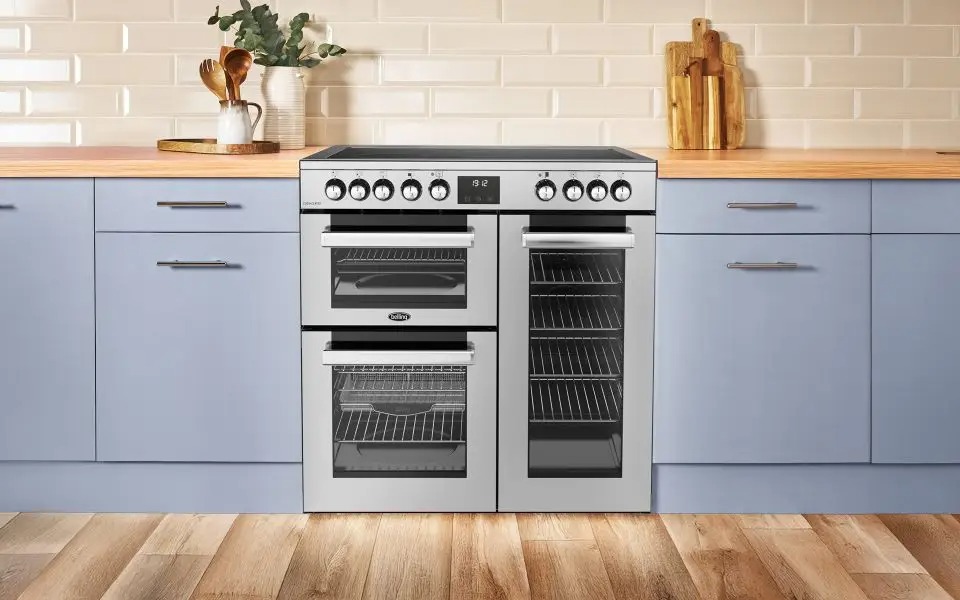 Belling Cookcentre 90cm Electric Range Cooker - Black - Image 9
