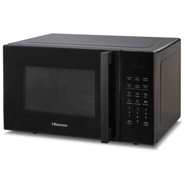 Hisense 23L Freestanding Solo Digital Microwave Oven - Black - Image 2