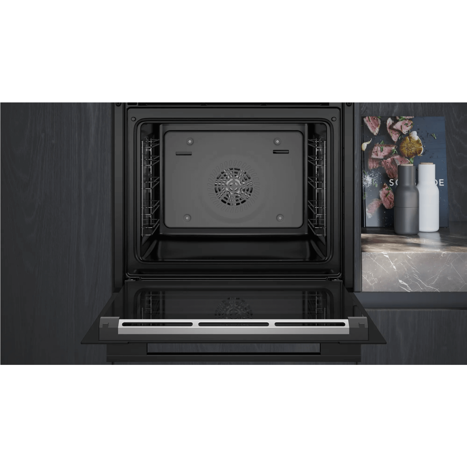 Siemens iQ700 Electric Single Oven - Black - Image 3