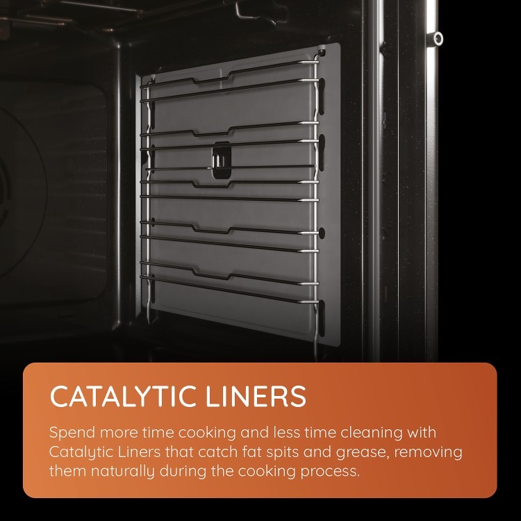Hotpoint 50cm Electric Cooker - Black - Image 4