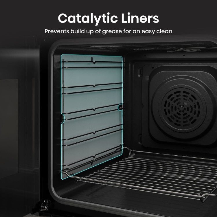 Hisense 50cm Electric Cooker with Air Fry - Black - Image 10