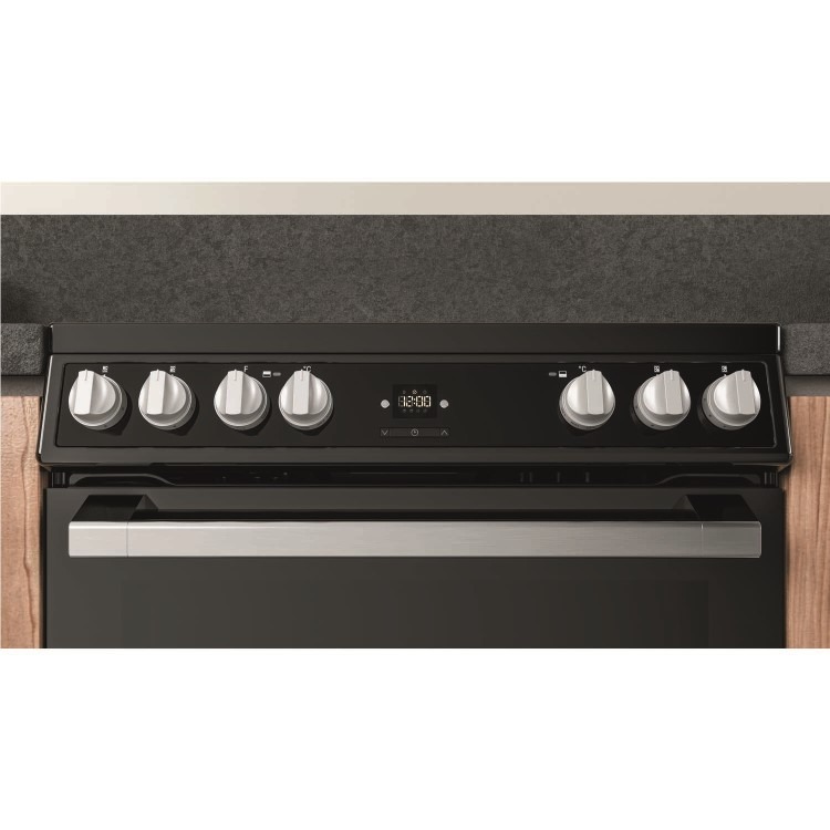 Hotpoint 60cm Electric Cooker - Black - Image 5