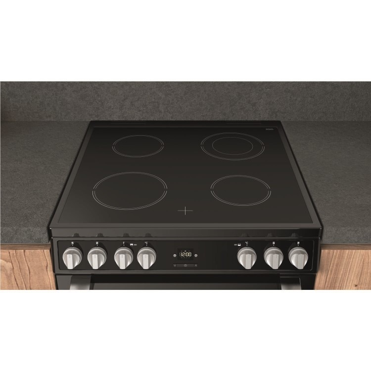 Hotpoint 60cm Electric Cooker - Black - Image 4