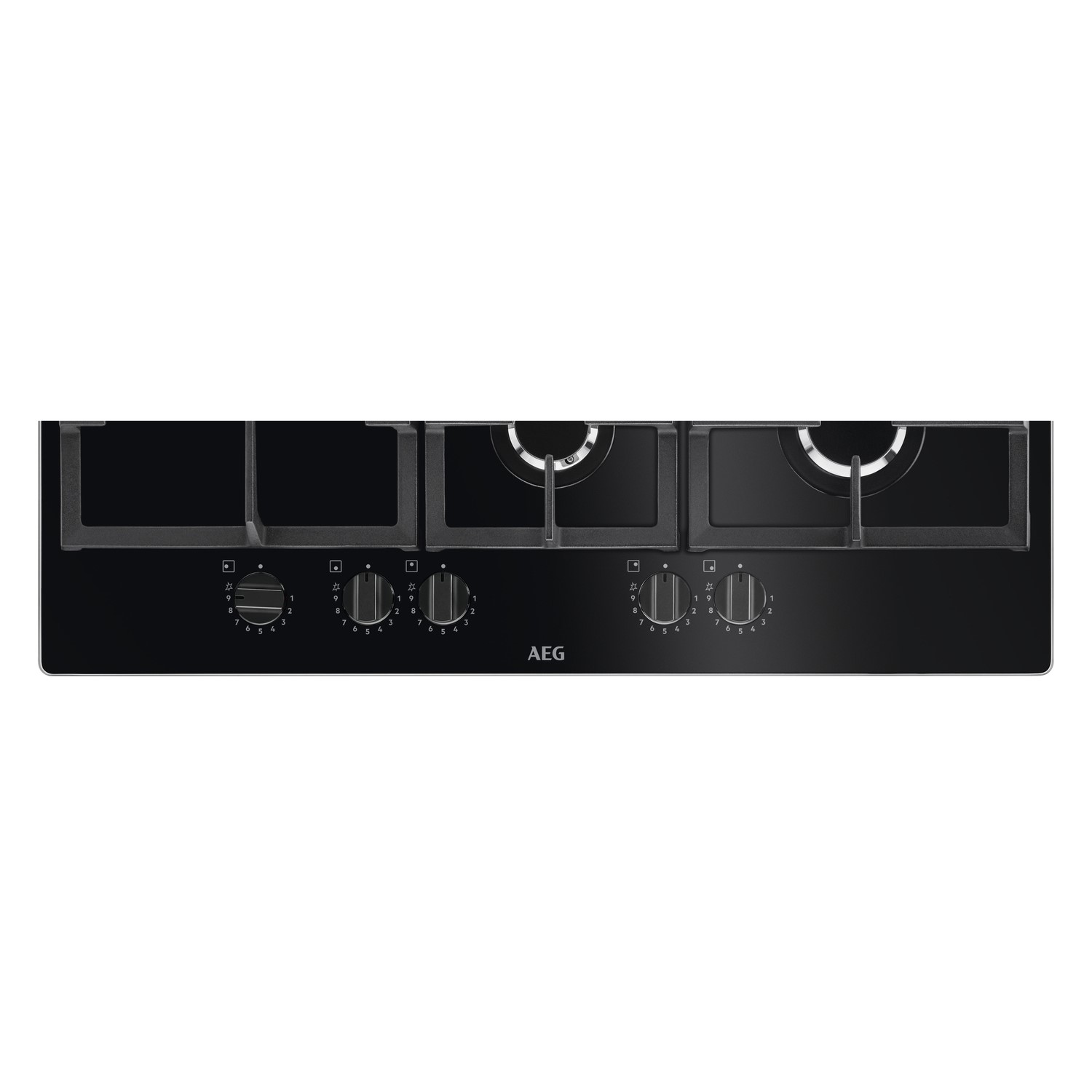 AEG 6000 Series 74cm 5 Burner Gas Hob - Black - Image 4