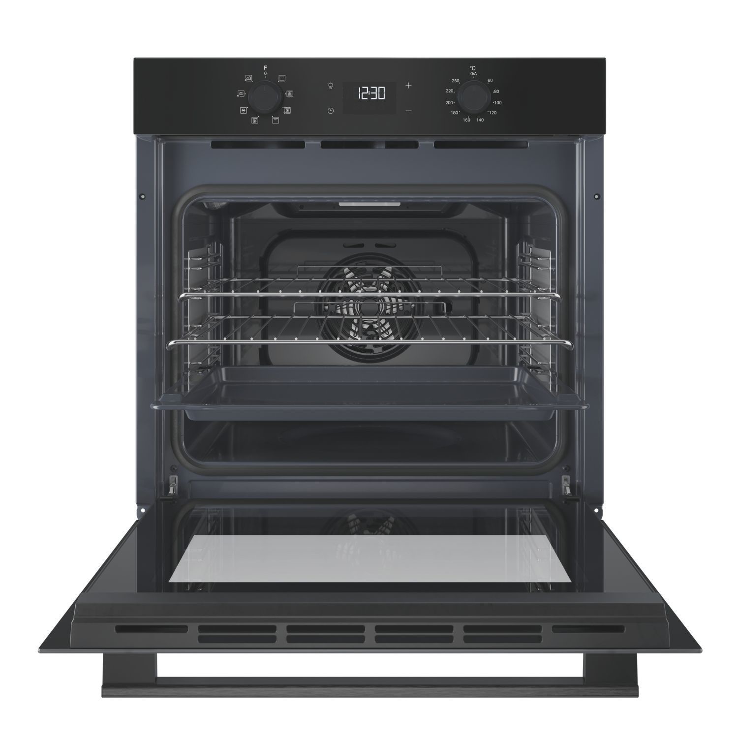 Hotpoint Class 2 Electric Fan Assisted Single Oven - Black - Image 2
