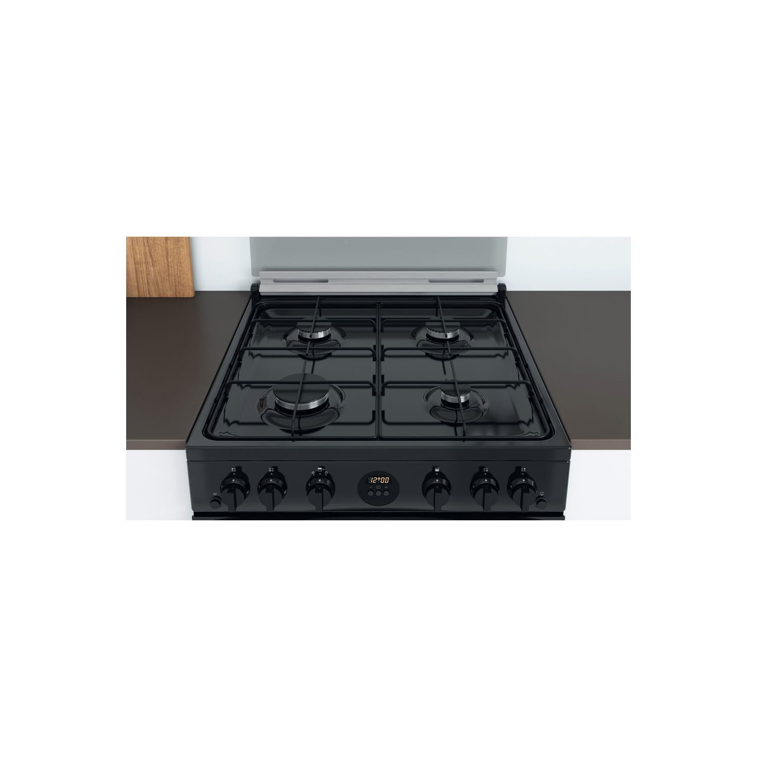 Indesit 60cm Gas Cooker - Black - Image 8