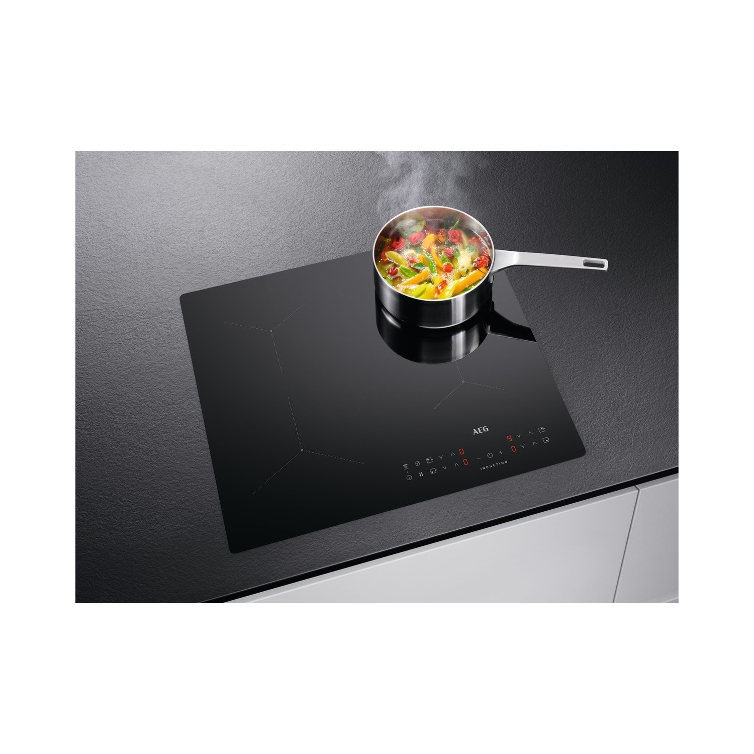 AEG 3000 Series 59cm 4 Zone Induction Hob - Image 2
