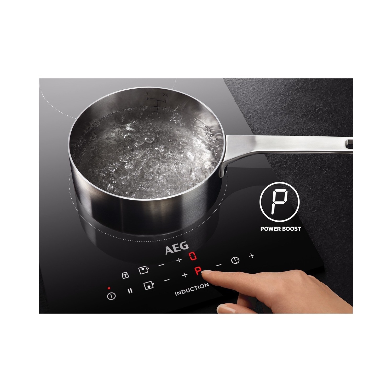 AEG 3000 Series 59cm 4 Zone Induction Hob - Image 3