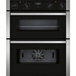 Neff N50 Built-Under Electric Double Oven - Stainless Steel