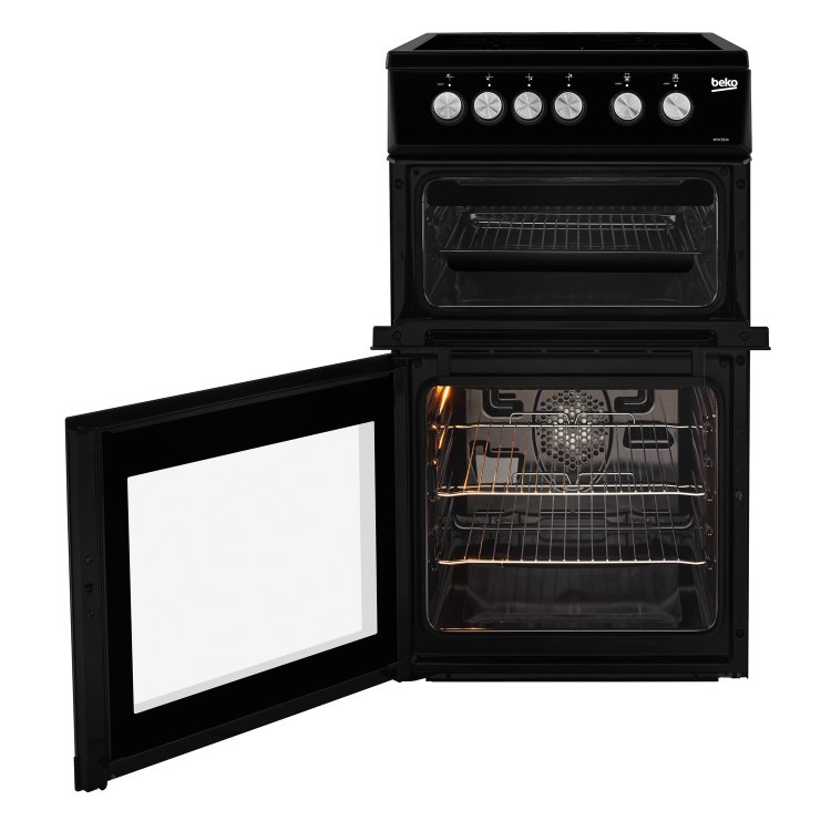Beko 50cm Electric Cooker - Black - Image 2
