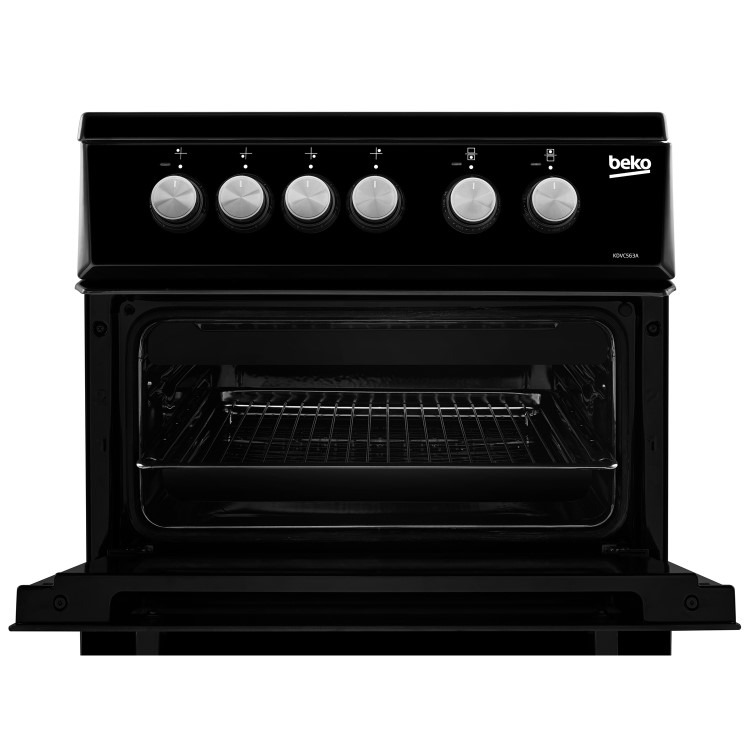 Beko 50cm Electric Cooker - Black - Image 5