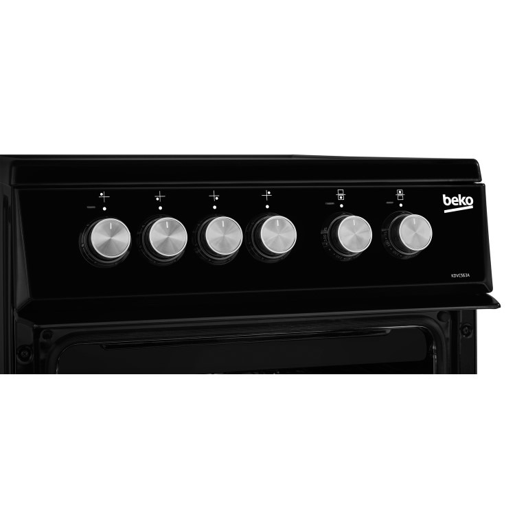 Beko 50cm Electric Cooker - Black - Image 6