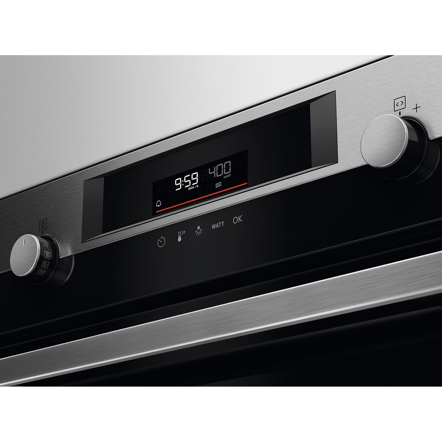 AEG 8000 Series Built-In Combination Microwave Oven - Stainless Steel - Image 2