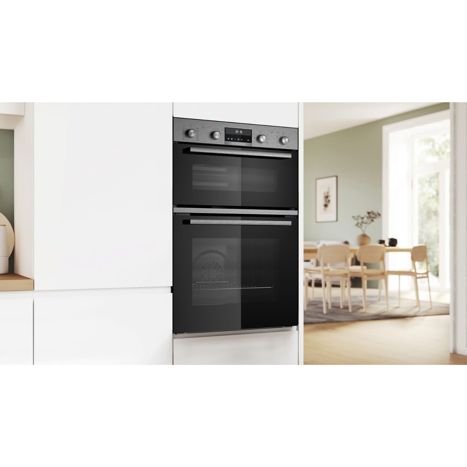 Bosch Series 6 Electric Built-In Double Oven - Stainless Steel - Image 5