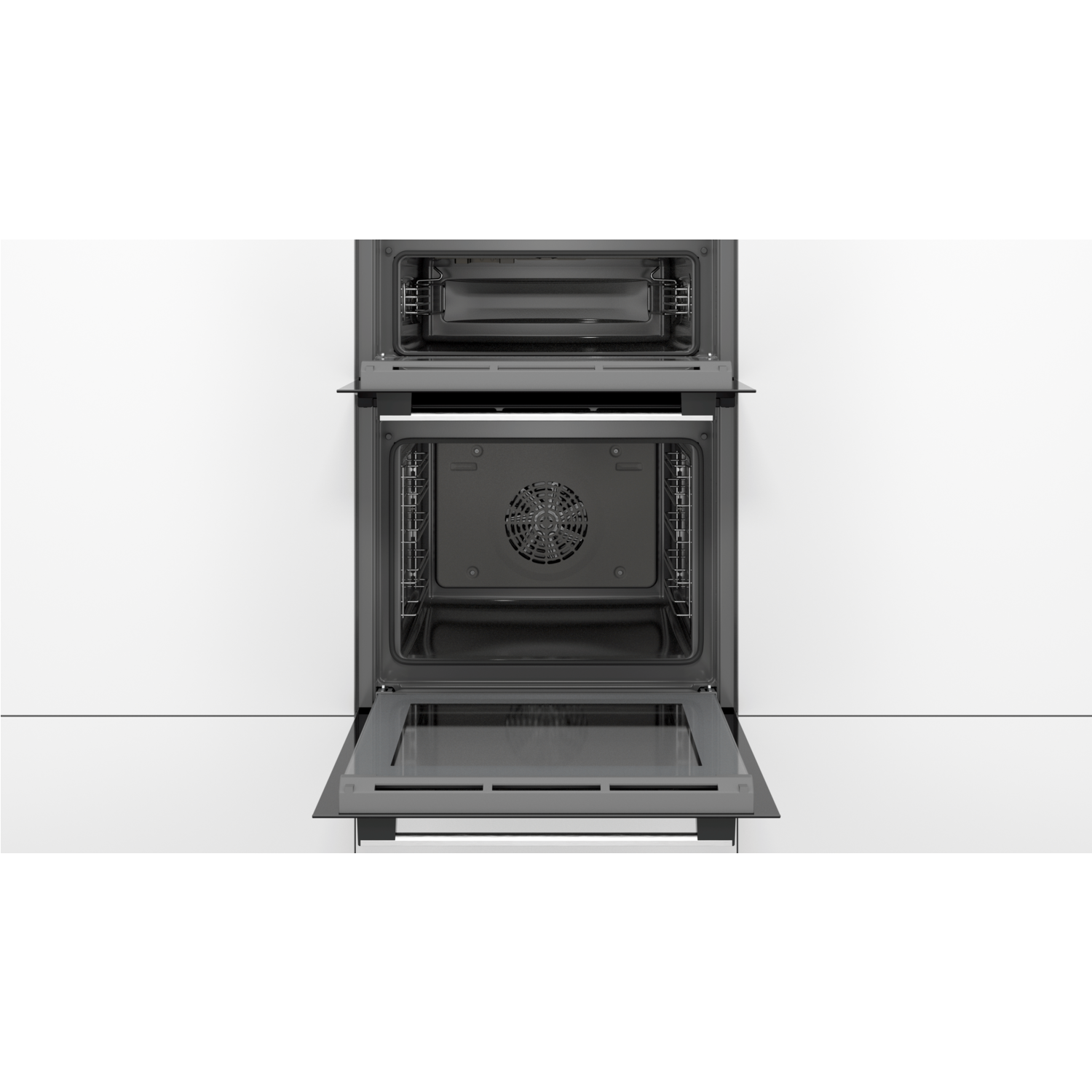 Bosch Series 2 Built-In Electric Double Oven - Stainless Steel - Image 3