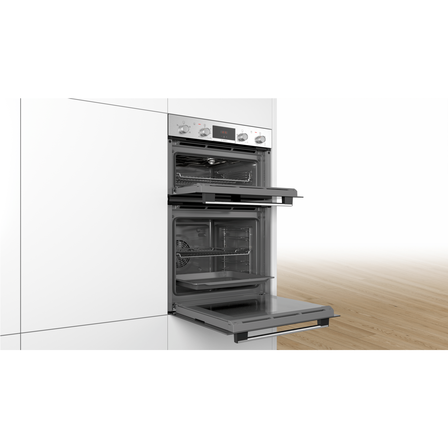 Bosch Series 2 Built-In Electric Double Oven - Stainless Steel - Image 4