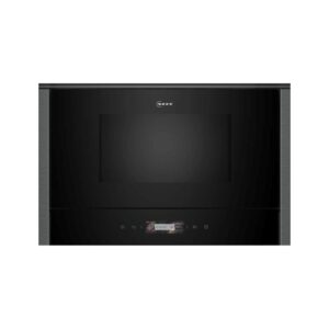 Neff N70 Built-In 900W Microwave with Right Hand Hinged Door - Graphite Grey