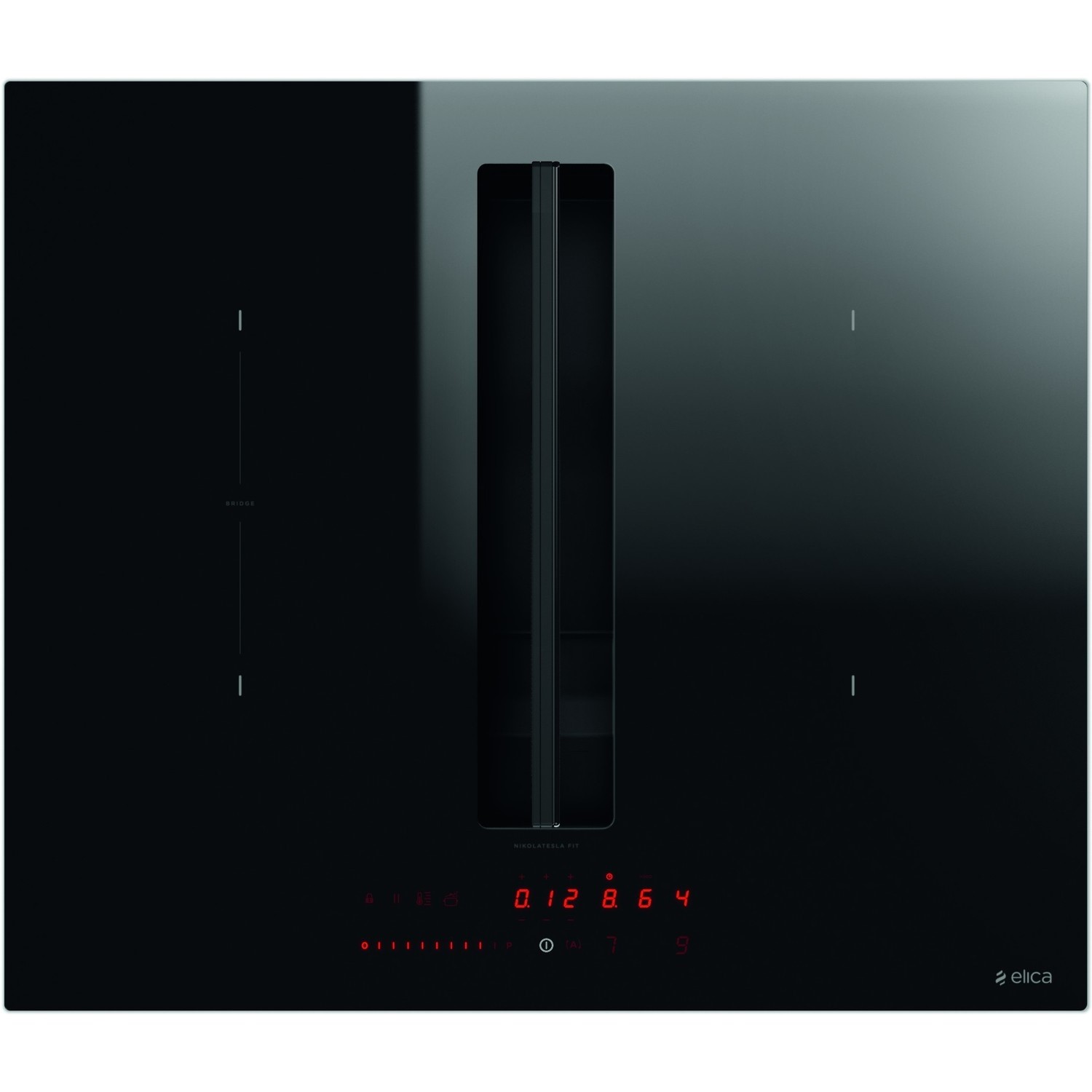 Elica NikolaTesla Fit 60cm Venting Induction Hob with Built-In Extraction - Image 2