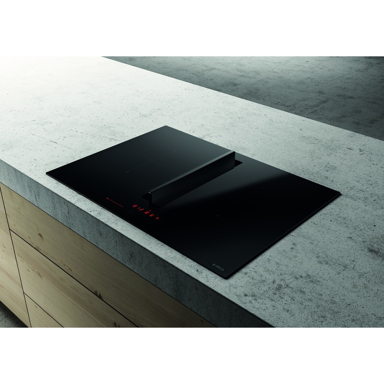 Elica NikolaTesla Fit 72cm Venting Induction Hob with Built-In Extraction - Image 3