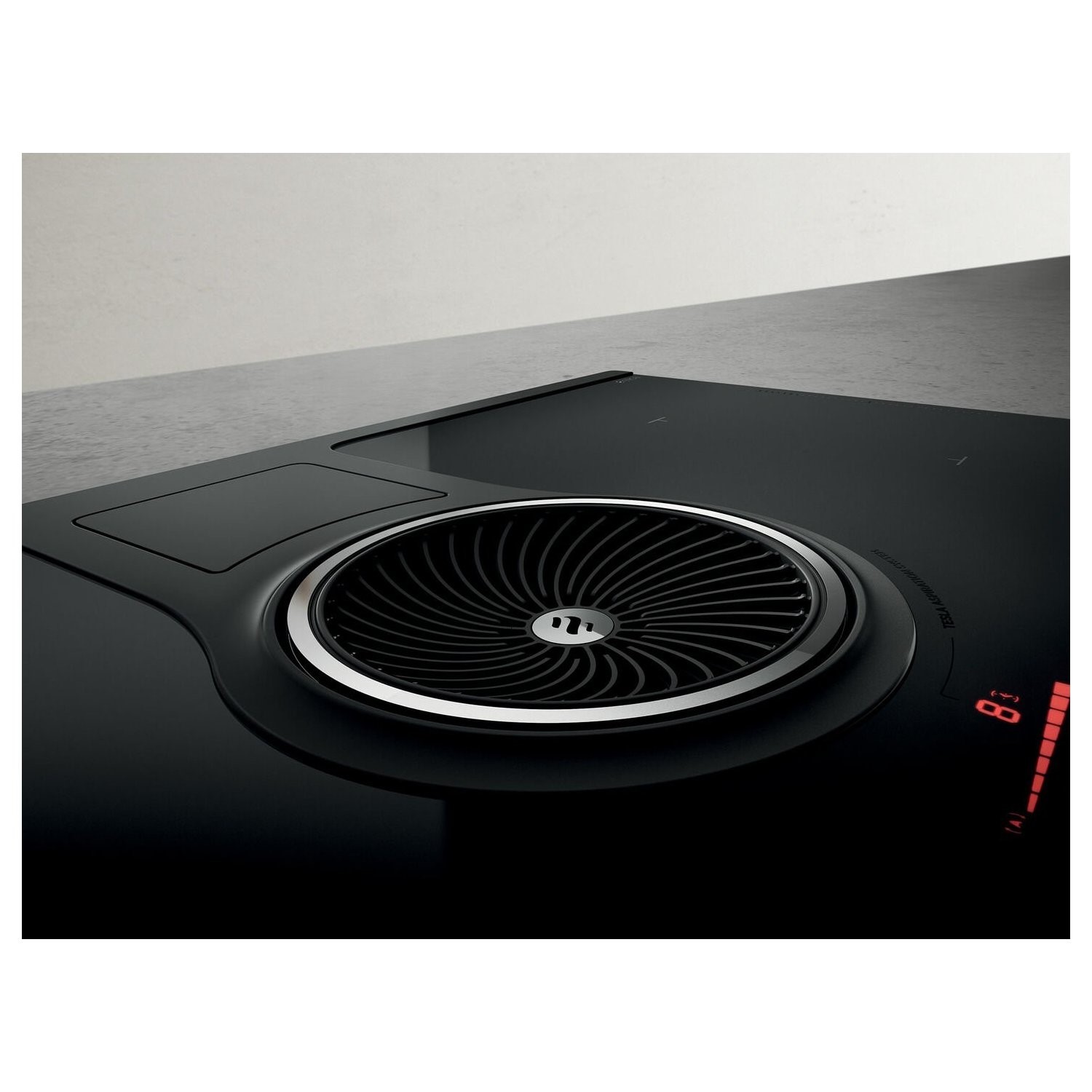 Refurbished Elica NikolaTesla NT-ONE-RC 4 Zone Induction Hob with Built-In Extractor Recirculation Model - Image 5
