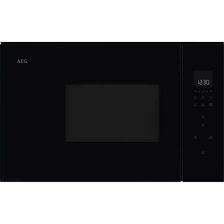 AEG 6000 Series Built-In Combination Microwave Oven with Grill - Black