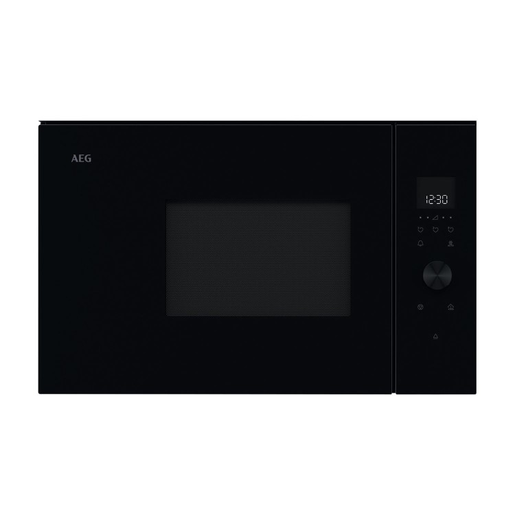 AEG 6000 Series Built-In Combination Microwave Oven - Black