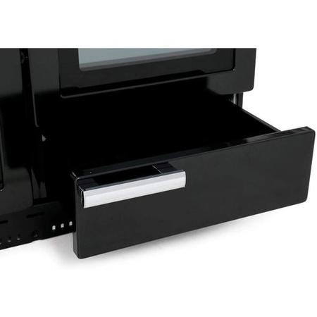 Rangemaster Professional Plus 110cm Dual Fuel Range Cooker - Black - Image 2