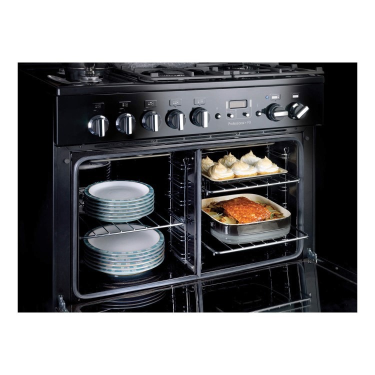 Rangemaster Professional Plus FX 90cm Induction Range Cooker - Stainless Steel - Image 6