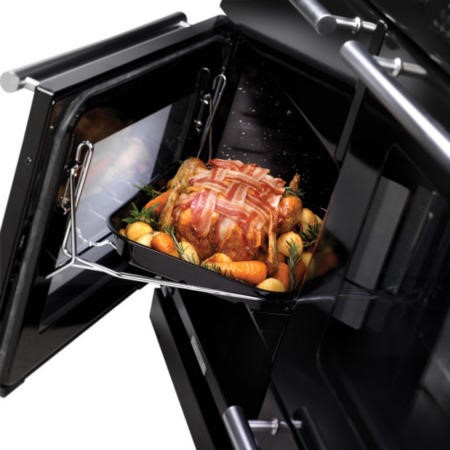 Rangemaster Professional Plus 90cm Electric Range Cooker - Black - Image 3