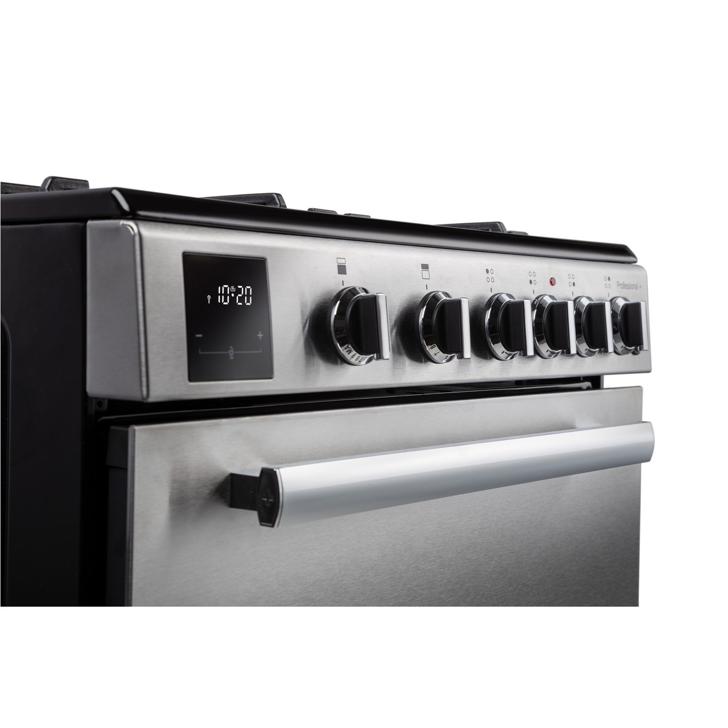 Rangemaster Professional Plus 60cm Dual Fuel Cooker - Stainless Steel - Image 3