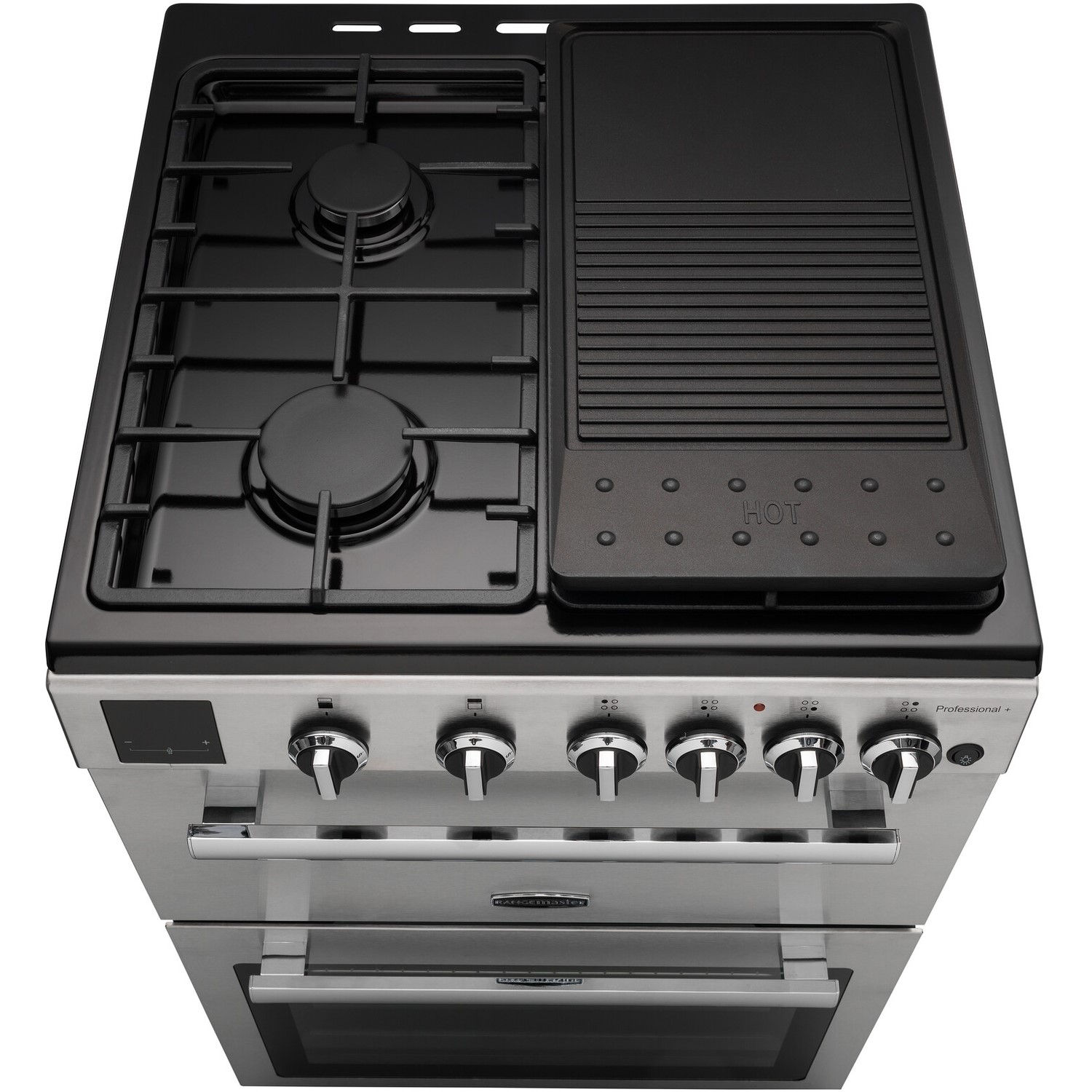 Rangemaster Professional Plus 60cm Dual Fuel Cooker - Stainless Steel - Image 4