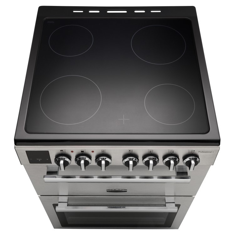 Rangemaster Professional Plus 60cm Electric Cooker - Stainless Steel and Chrome - Image 3