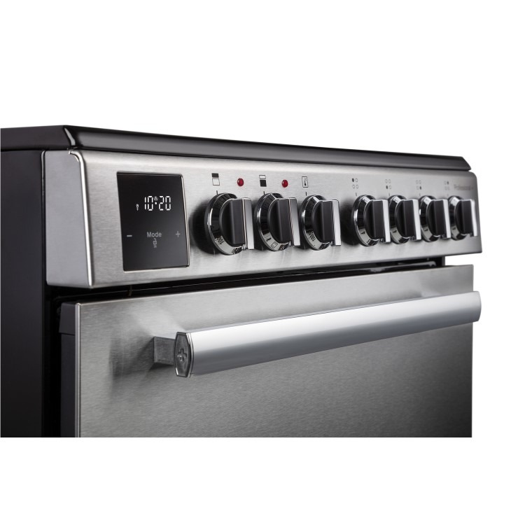 Rangemaster Professional Plus 60cm Electric Cooker - Stainless Steel and Chrome - Image 5