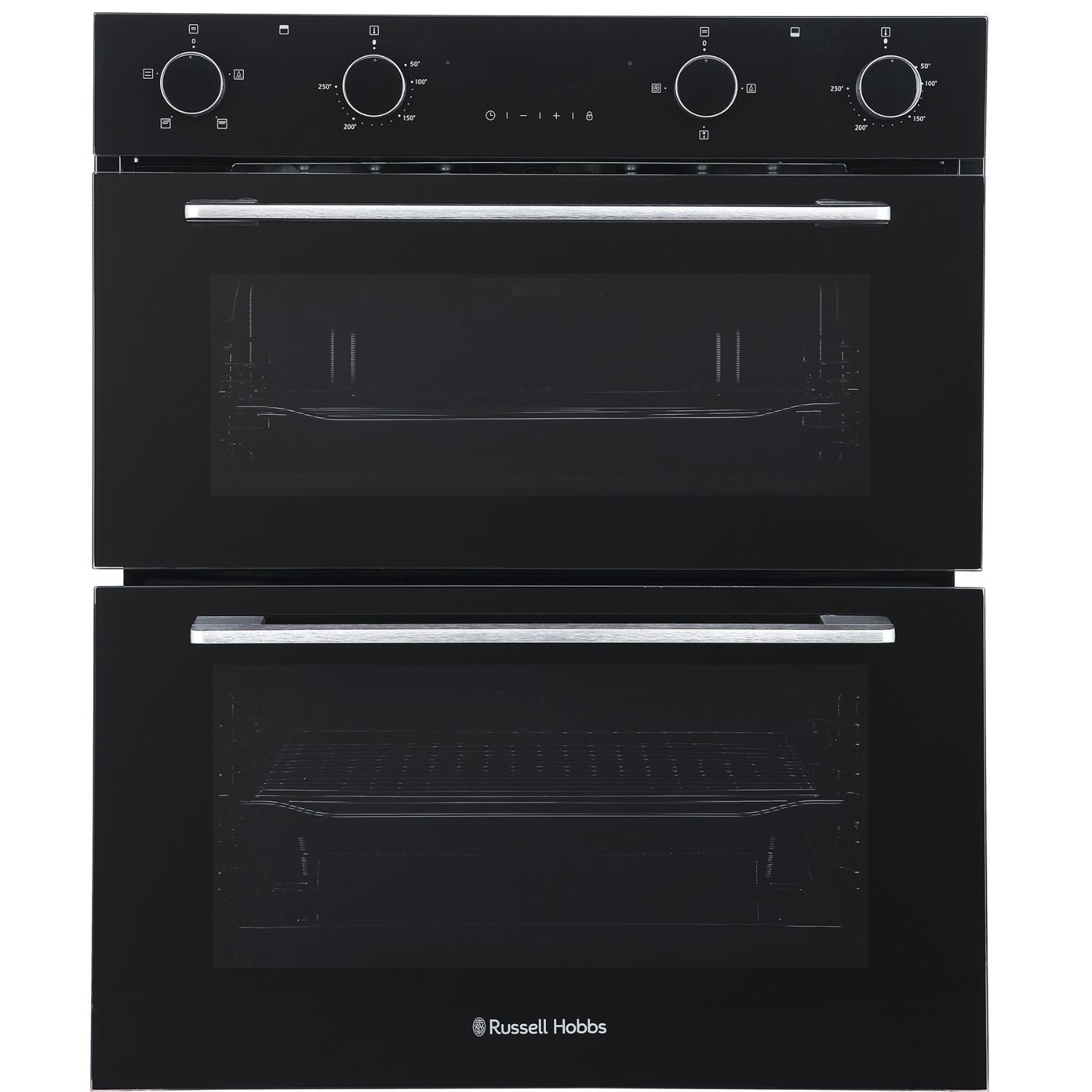Russell Hobbs Built-In Electric Double Oven - Black
