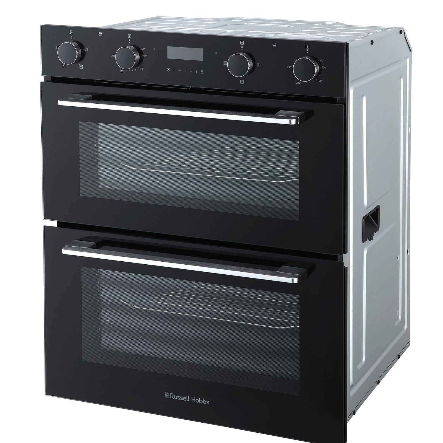 Russell Hobbs Built-In Electric Double Oven - Black - Image 2