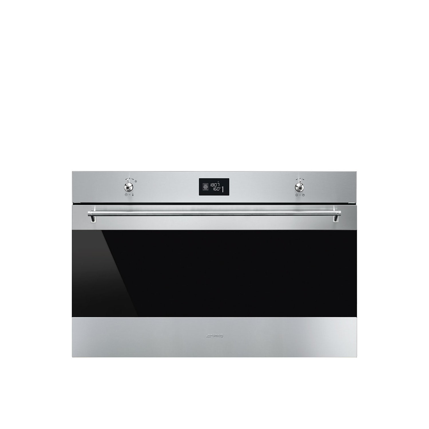 Smeg Classic 90cm Multifunction Single Oven - Stainless Steel