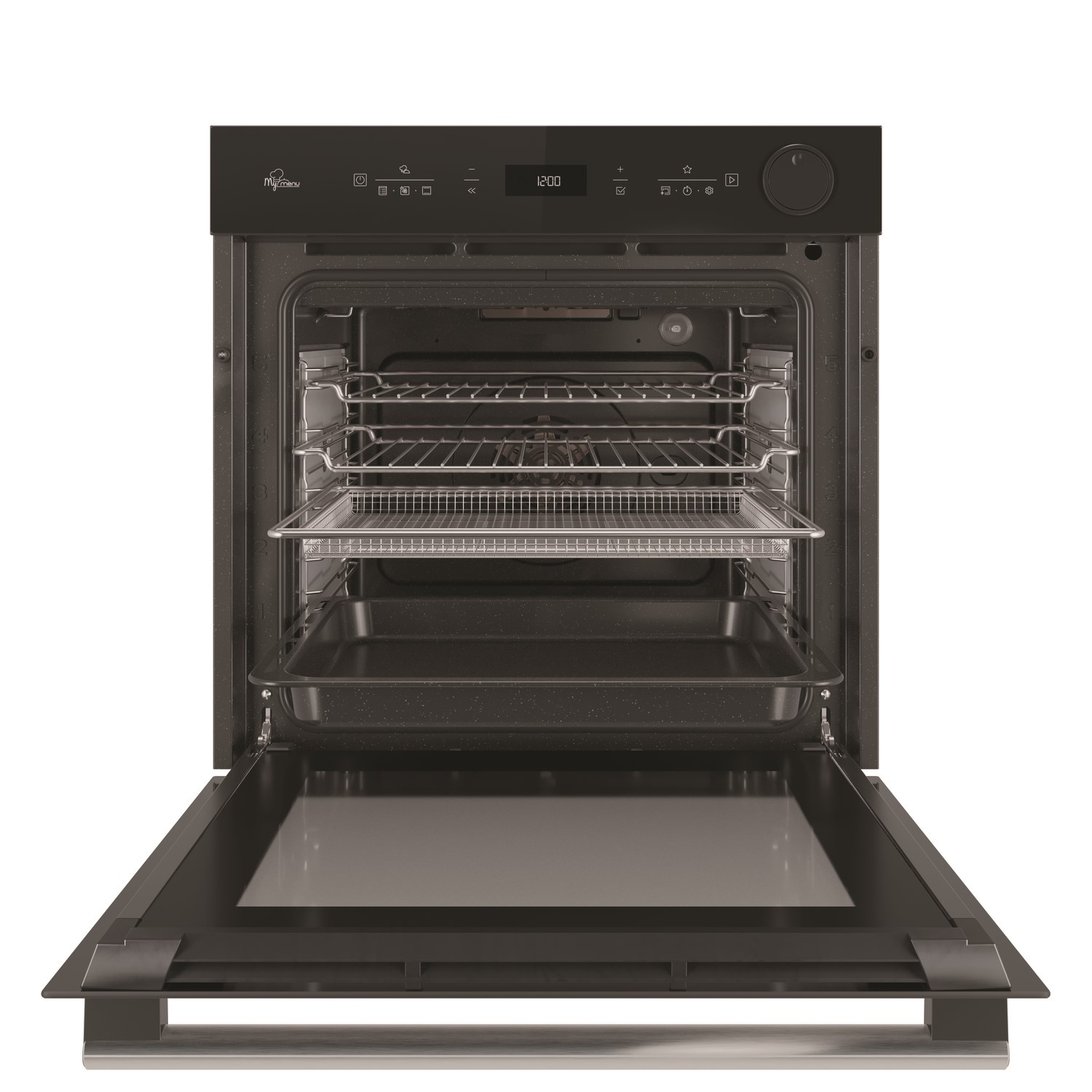 Hotpoint Class 4 Air Fry Electric Single Oven with Active Steam - Black - Image 2