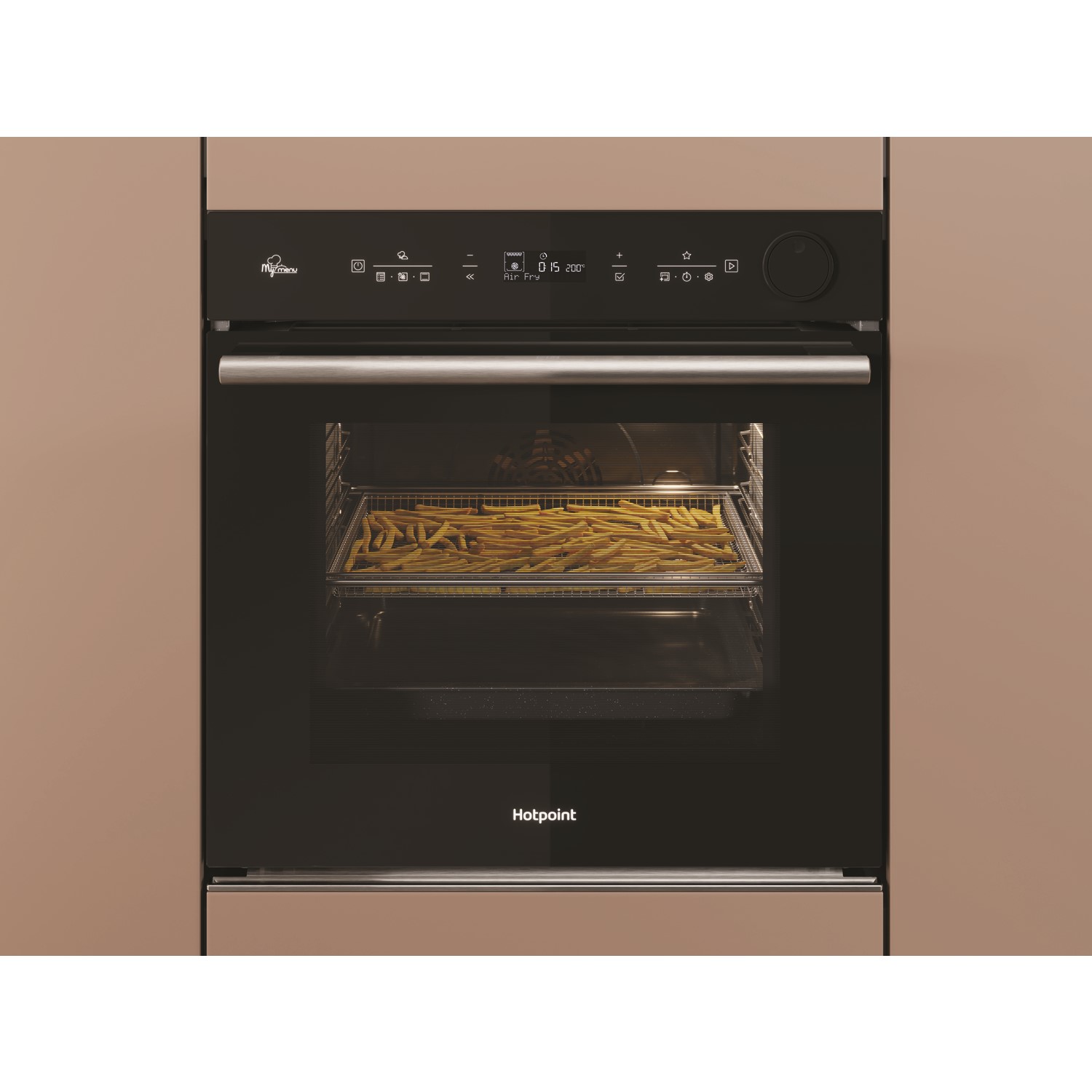 Hotpoint Class 4 Air Fry Electric Single Oven with Active Steam - Black - Image 5