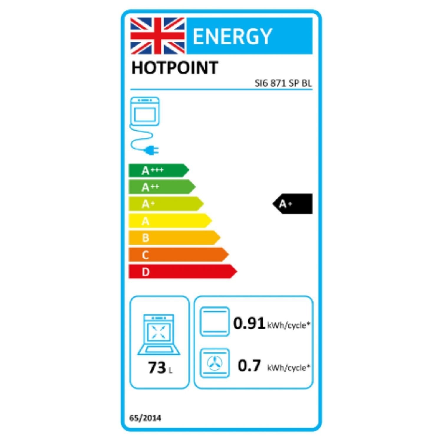 Hotpoint Electric Single Oven - Black - Image 6