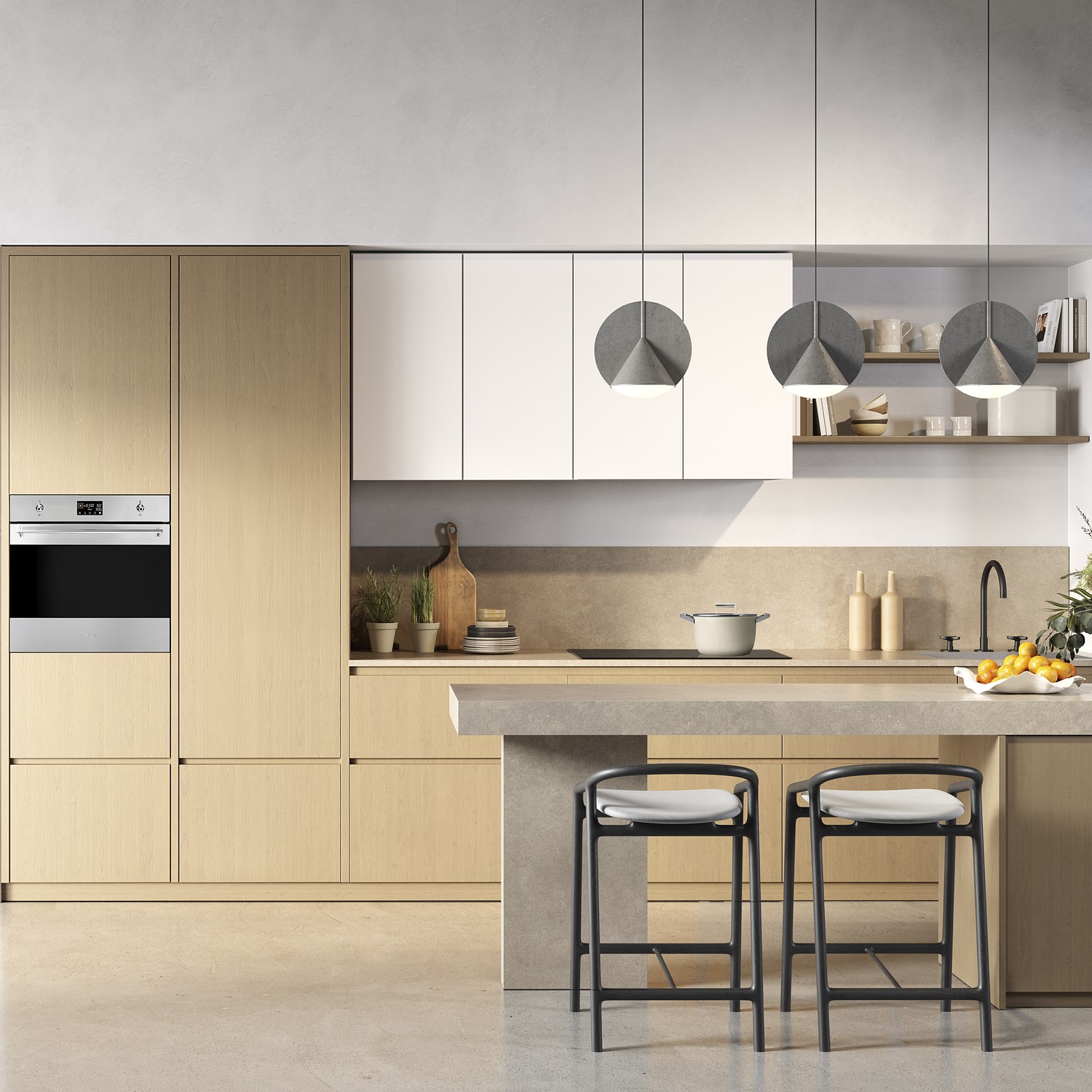 Smeg Single Oven with Microwave Function - Stainless Steel - Image 7