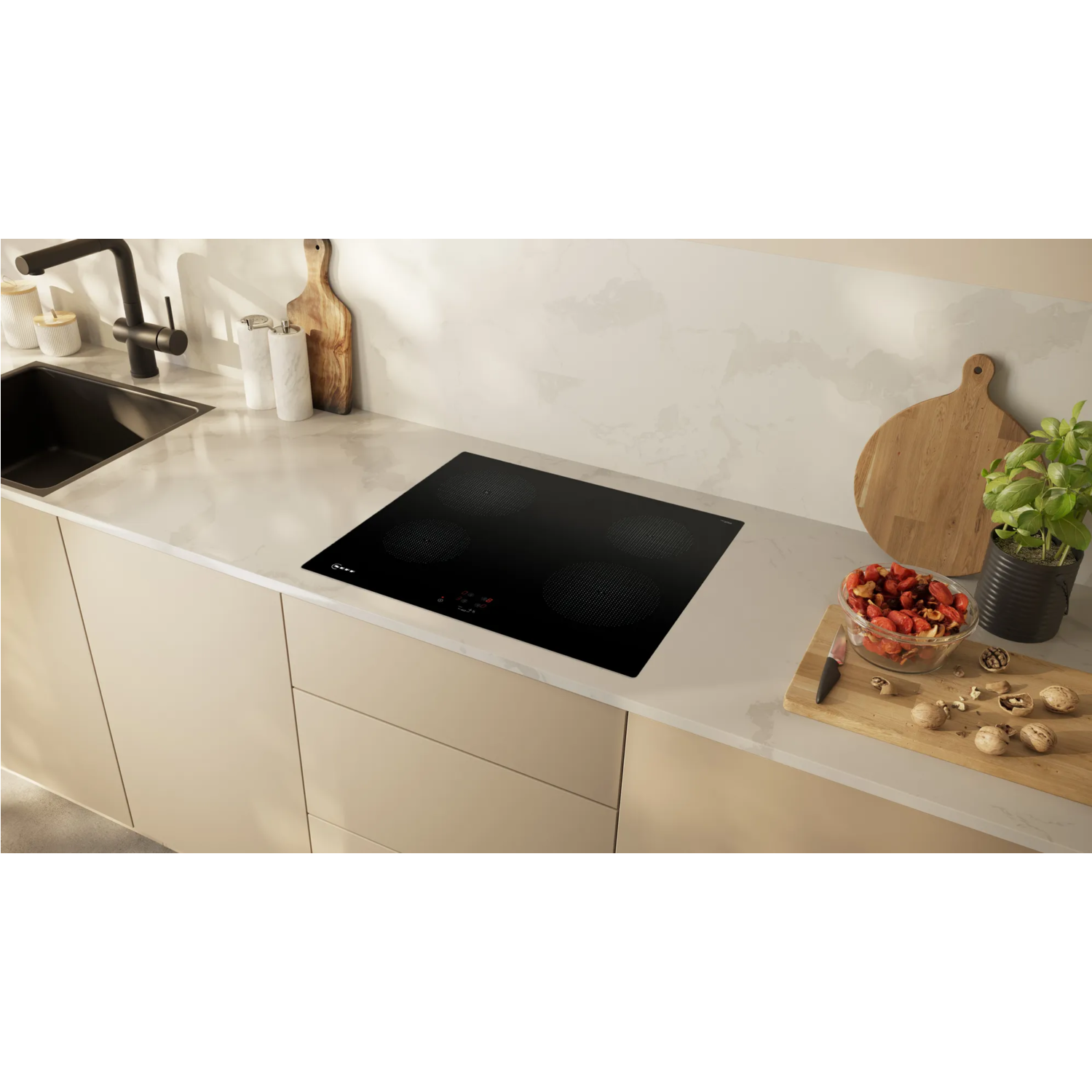 Neff N30 60cm 4 Zone Plug & Play Induction Hob - Image 2