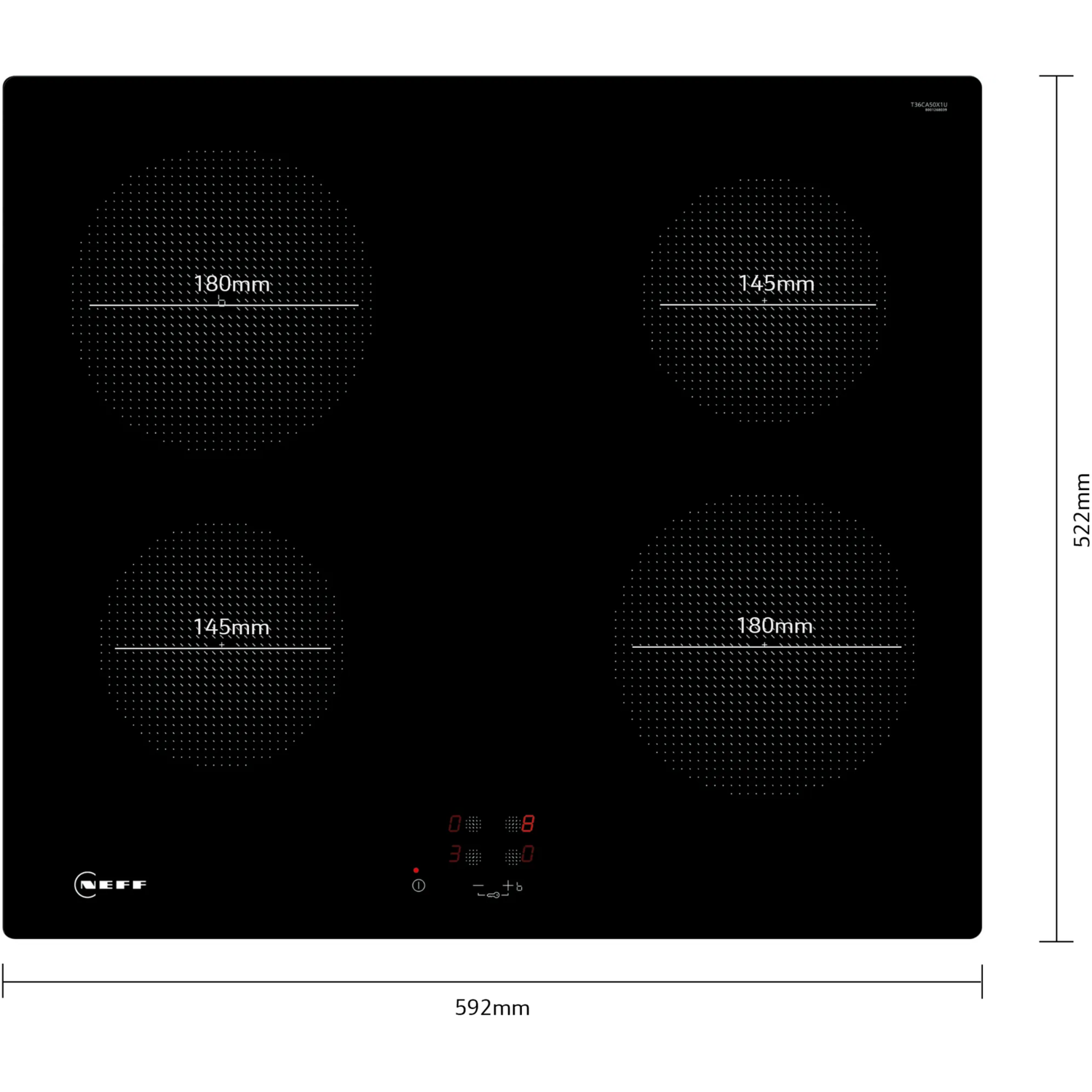 Neff N30 60cm 4 Zone Plug & Play Induction Hob - Image 4